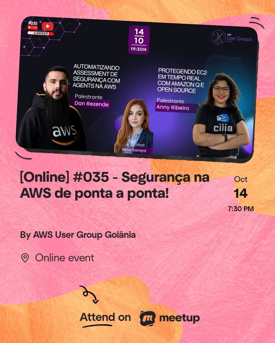 Meetup AWS User Group Goiânia